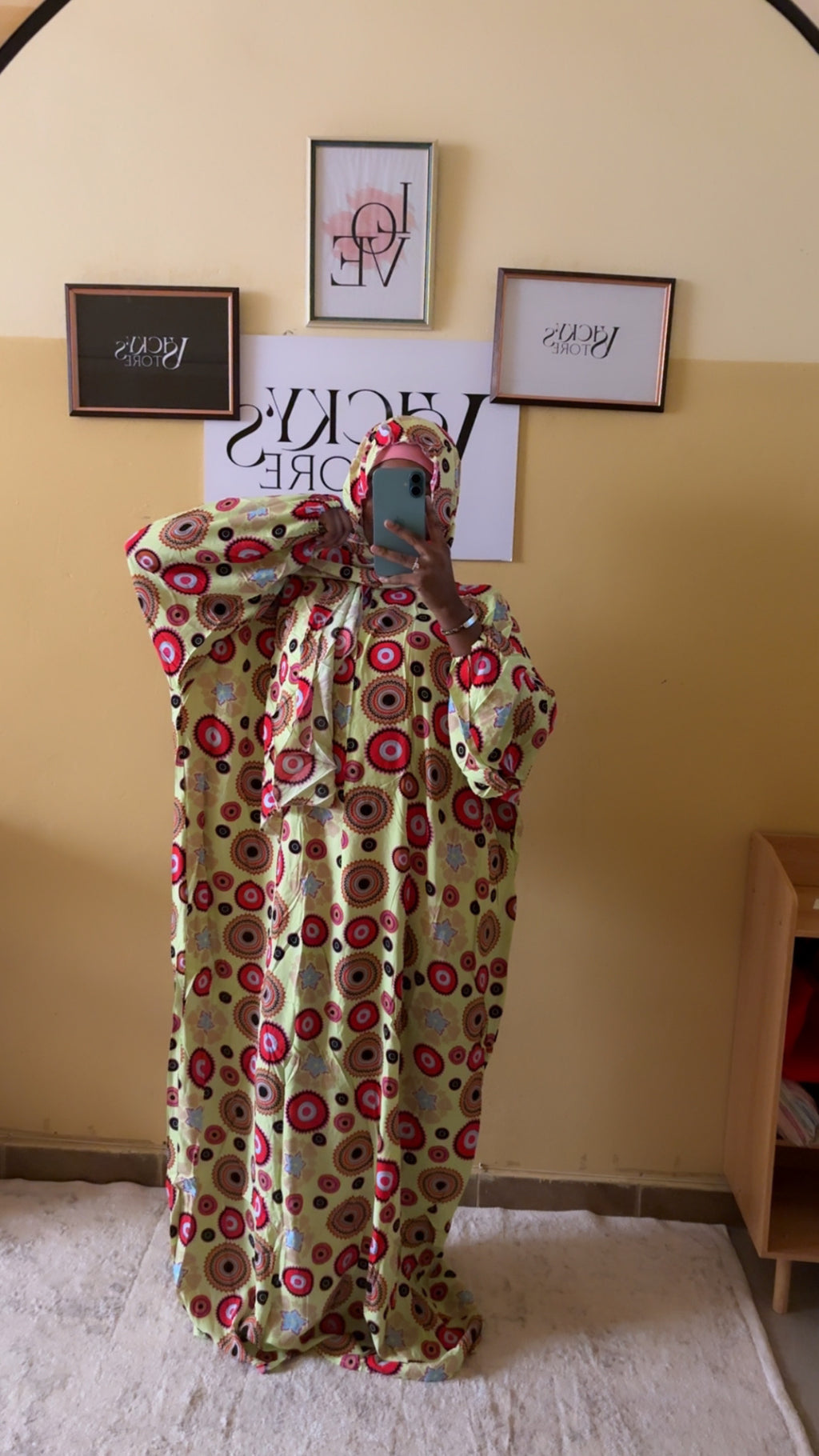 Robe de prière+bonnet